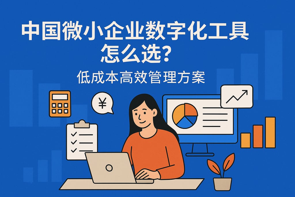 中国微小企业数字化工具怎么选？低成本高效管理方案