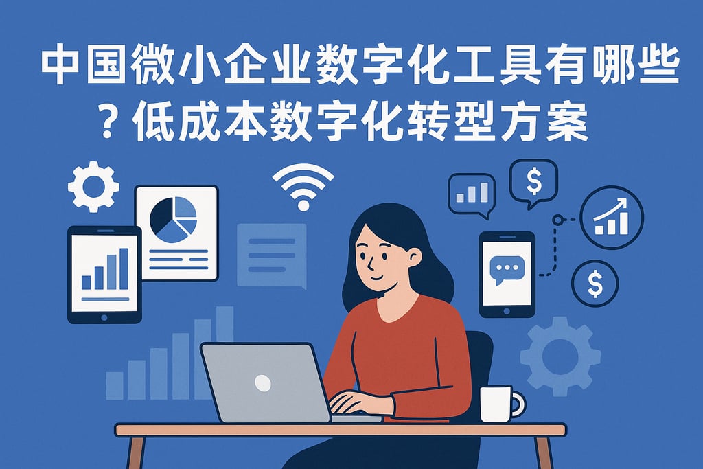 中国微小企业数字化工具有哪些？低成本数字化转型方案
