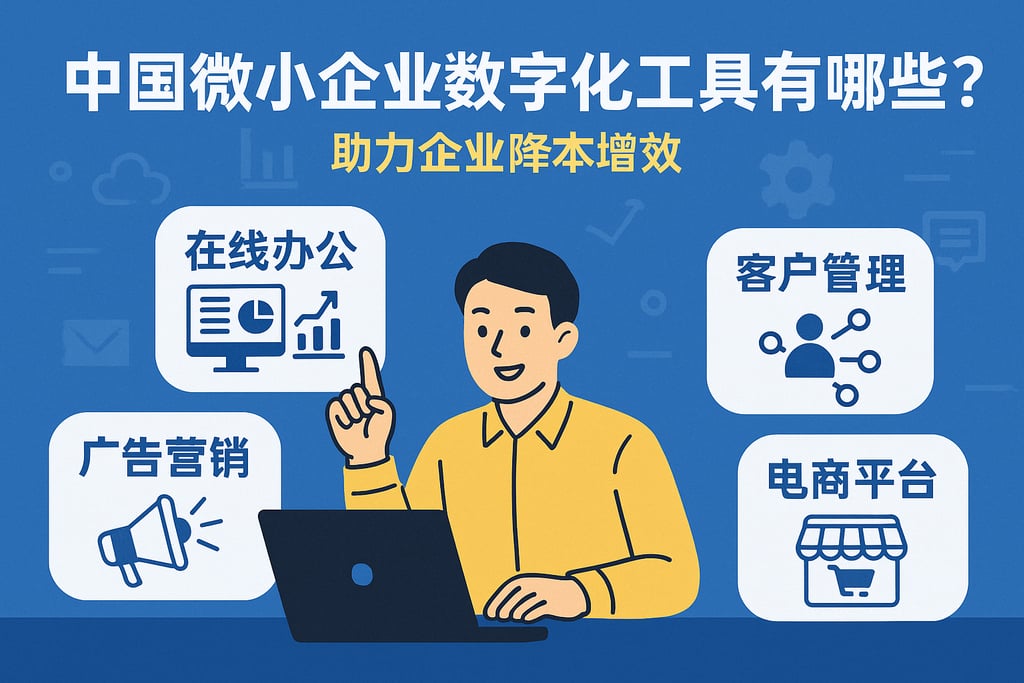 中国微小企业数字化工具有哪些？助力企业降本增效