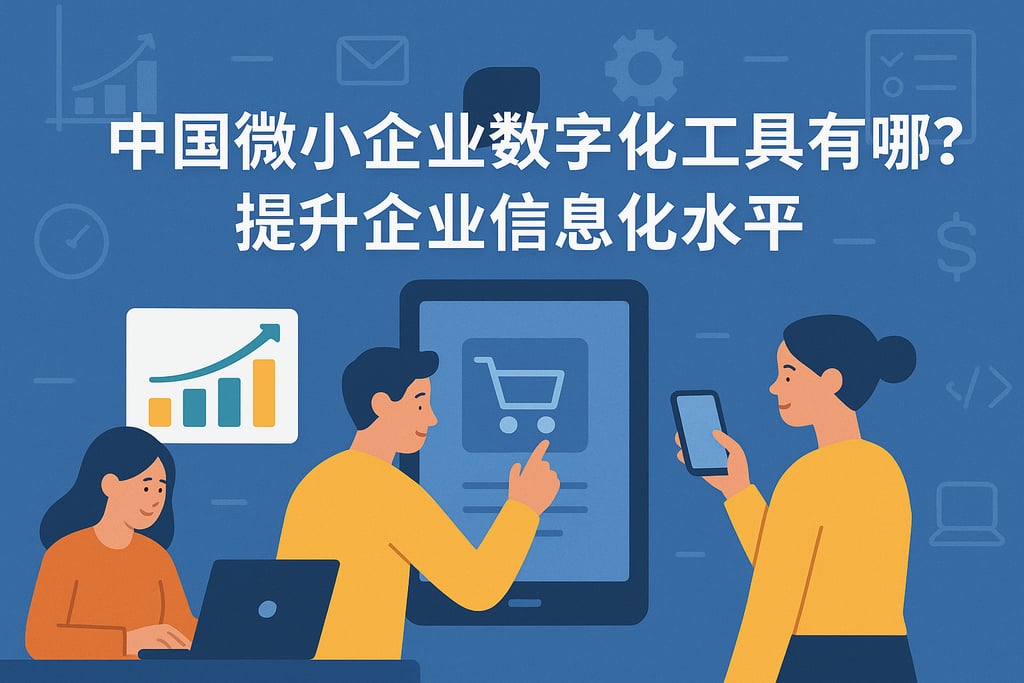 中国微小企业数字化工具有哪些？提升企业信息化水平