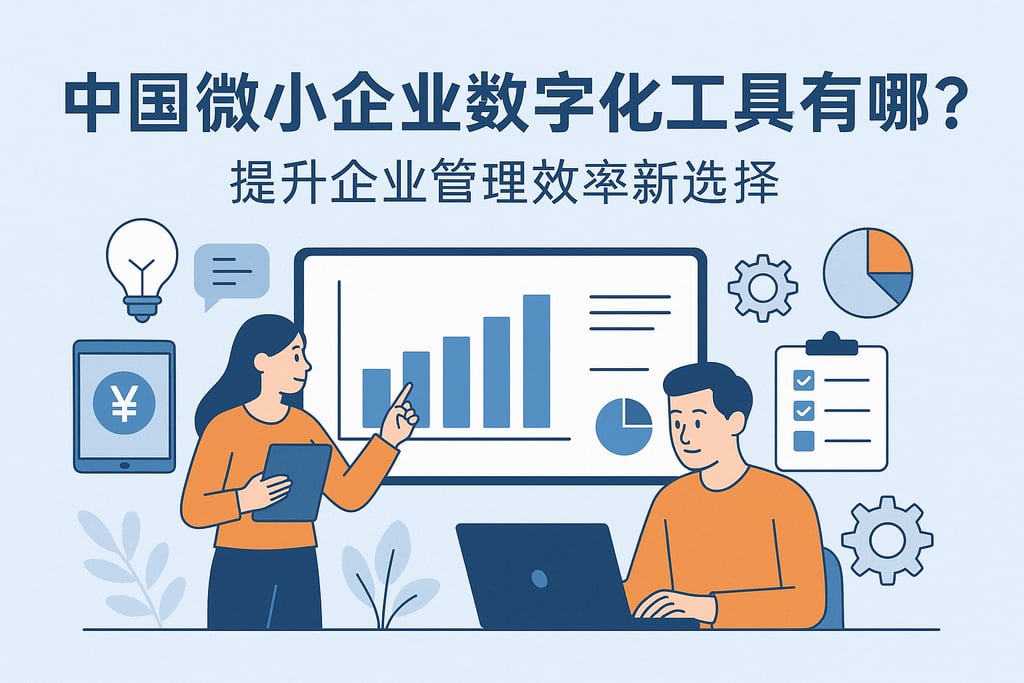 中国微小企业数字化工具有哪些？提升企业管理效率新选择