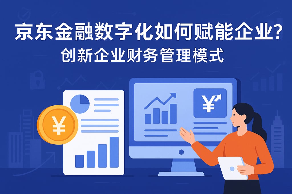 京东金融数字化如何赋能企业？创新企业财务管理模式