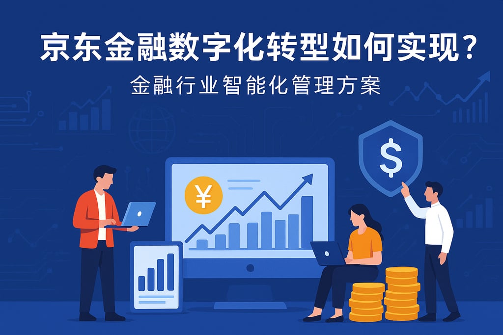 京东金融数字化转型如何实现？金融行业智能化管理方案