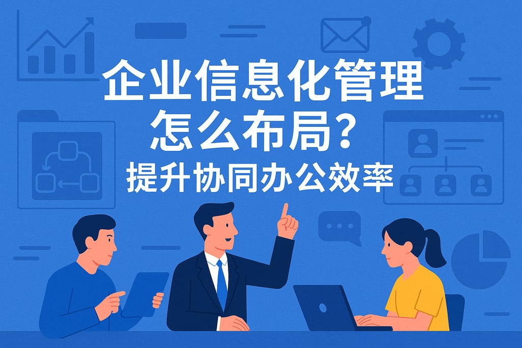 企业信息化管理怎么布局？提升协同办公效率