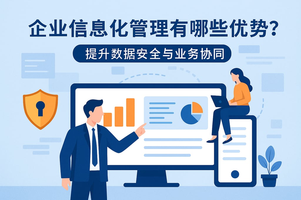 企业信息化管理有哪些优势？提升数据安全与业务协同