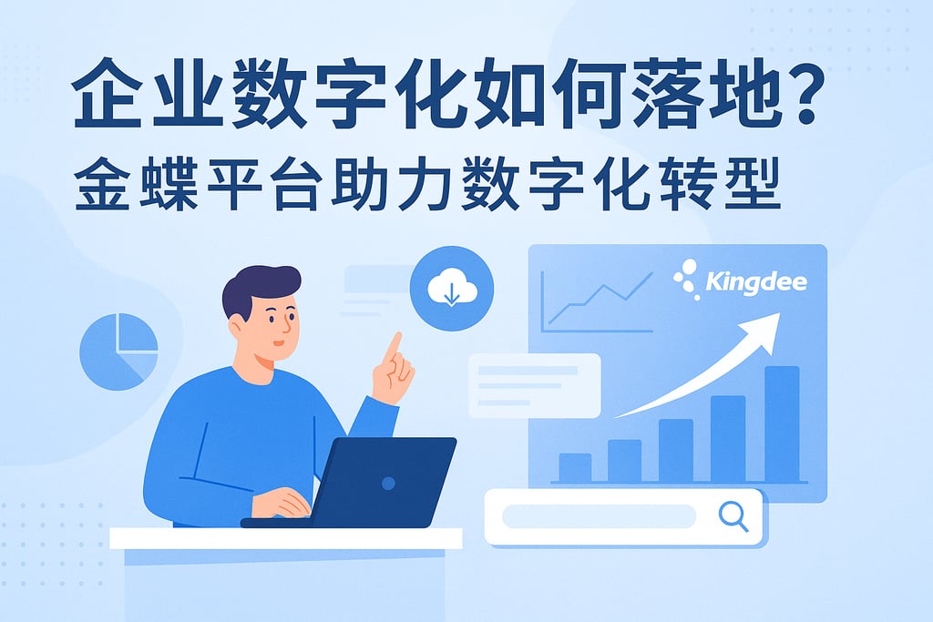 企业数字化如何落地？金蝶平台助力数字化转型
