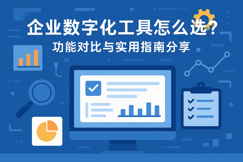 企业数字化工具怎么选？功能对比与实用指南分享