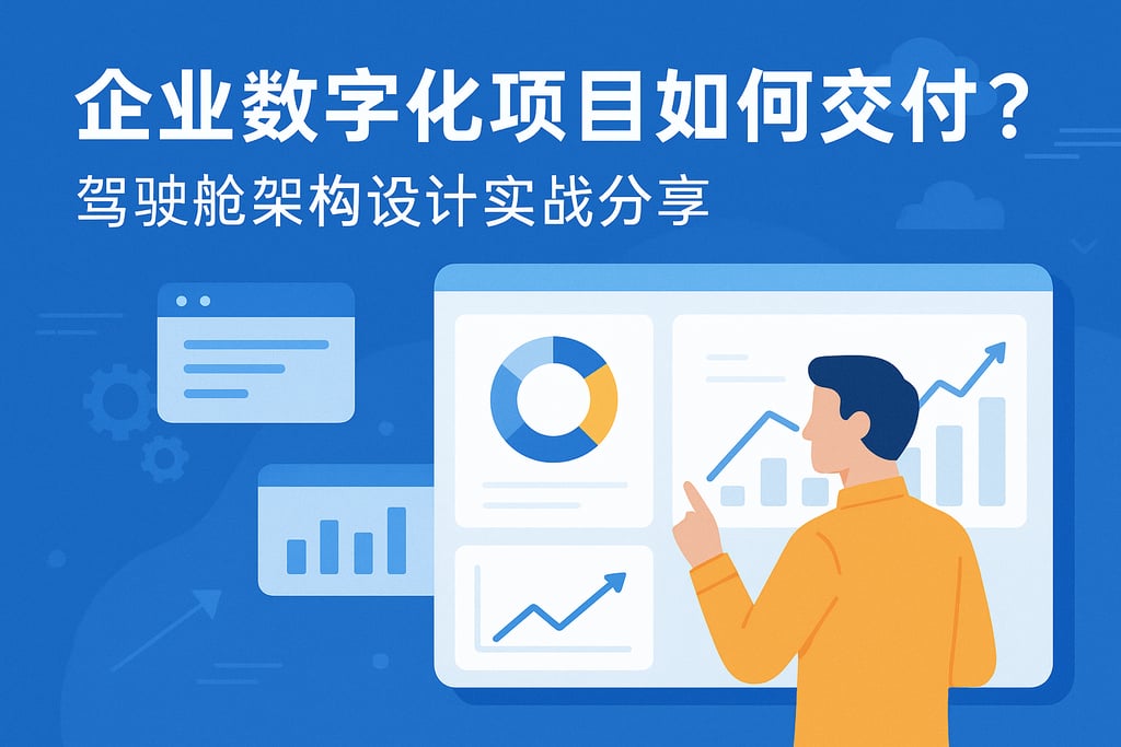 企业数字化项目如何交付？驾驶舱架构设计实战分享