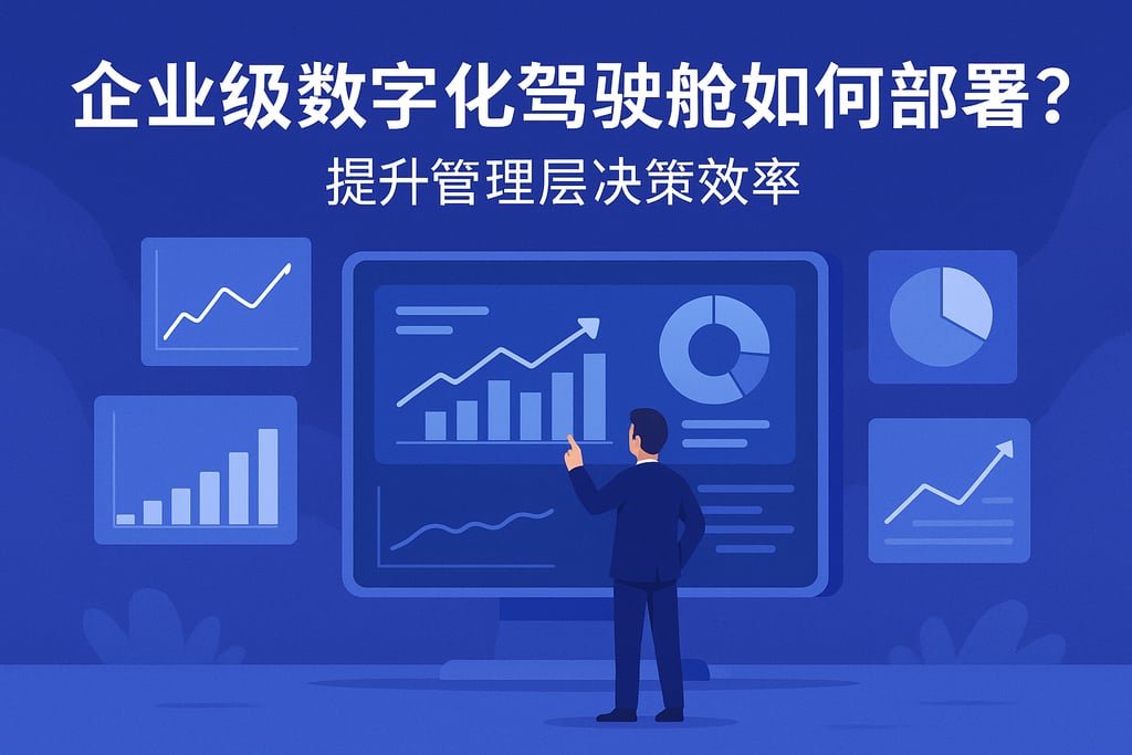 企业级数字化驾驶舱如何部署？提升管理层决策效率