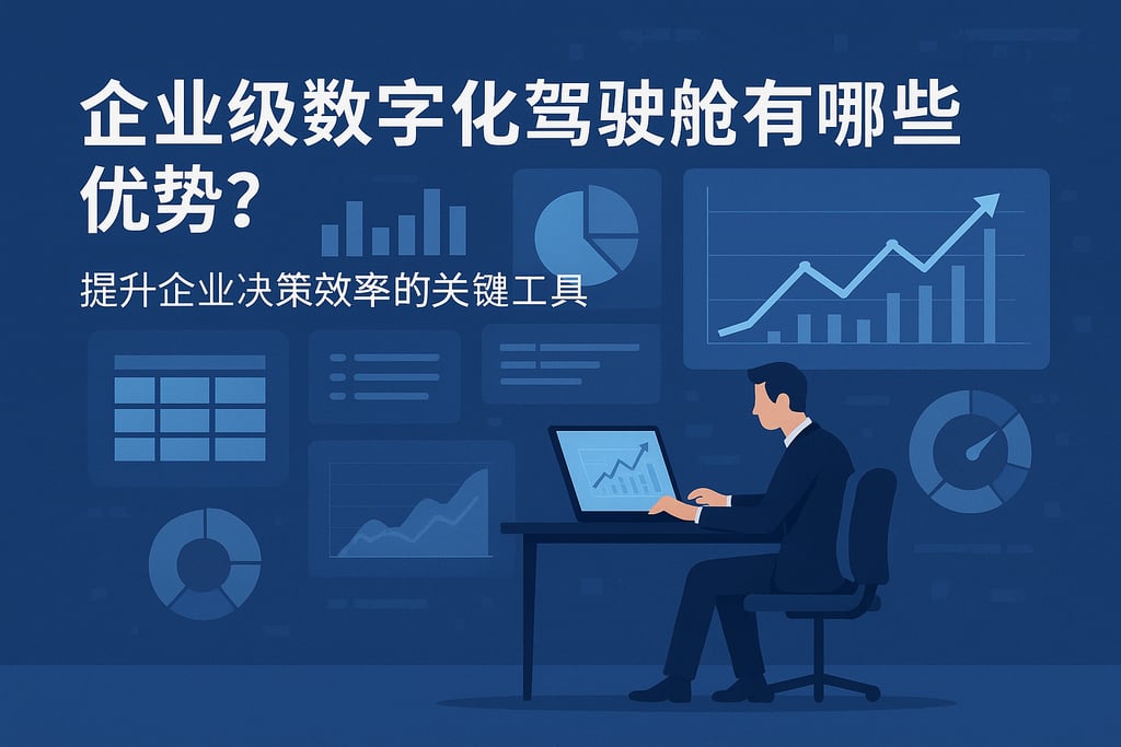 企业级数字化驾驶舱有哪些优势？提升企业决策效率的关键工具