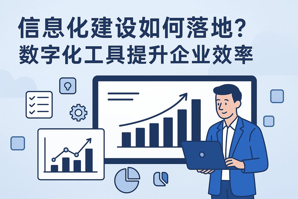 信息化建设如何落地？数字化工具提升企业效率