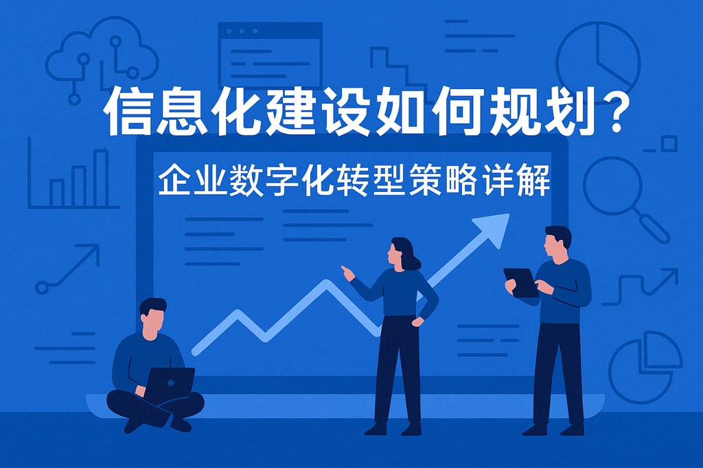 信息化建设如何规划？企业数字化转型策略详解
