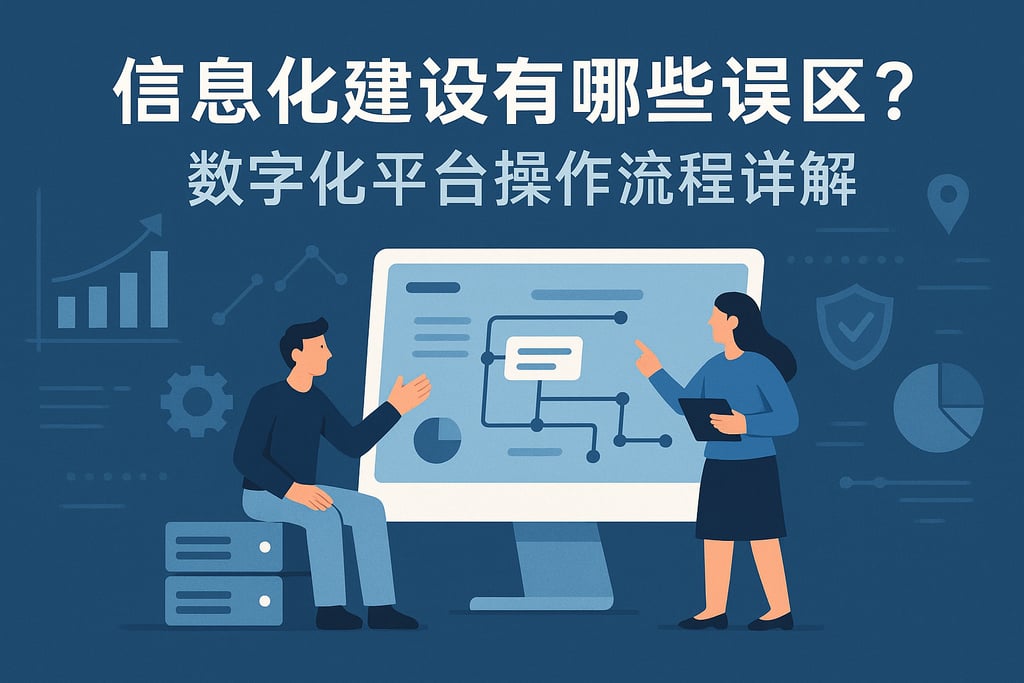 信息化建设有哪些误区？数字化平台操作流程详解
