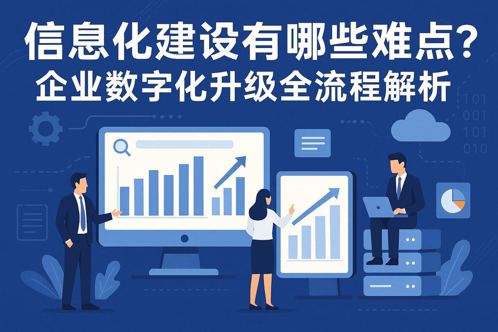 信息化建设有哪些难点？企业数字化升级全流程解析