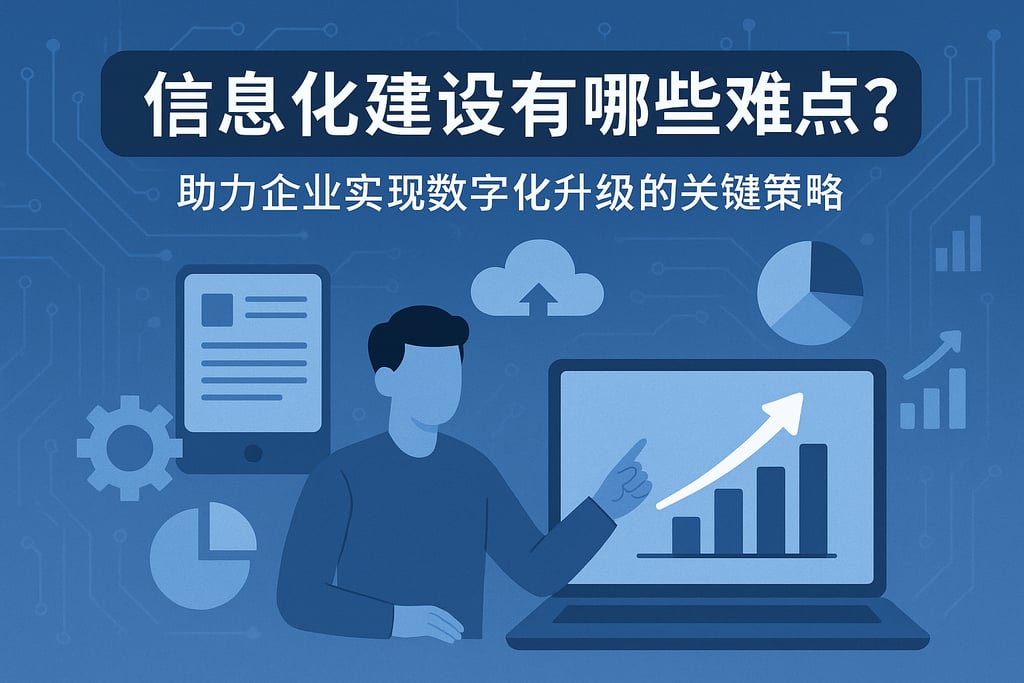 信息化建设有哪些难点？助力企业实现数字化升级的关键策略