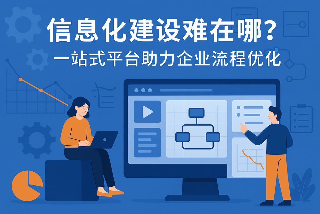 信息化建设难在哪？一站式平台助力企业流程优化