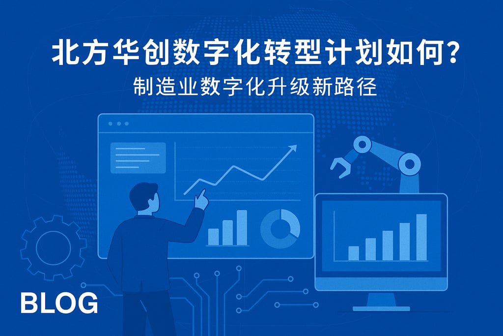 北方华创数字化转型计划如何实施？制造业数字化升级新路径