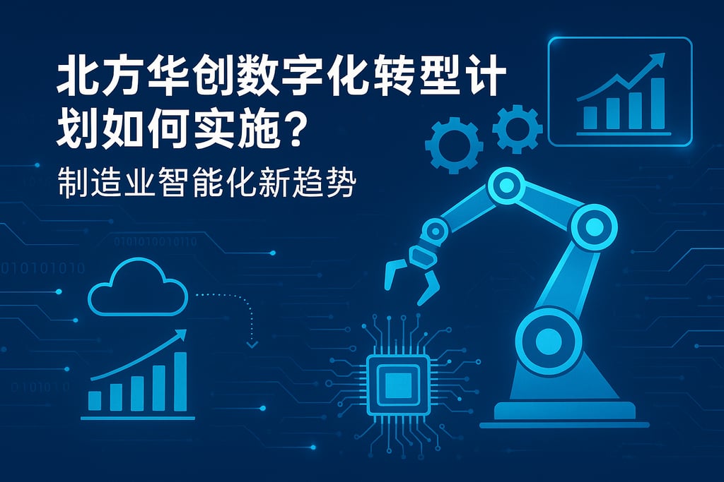 北方华创数字化转型计划如何实施？制造业智能化新趋势