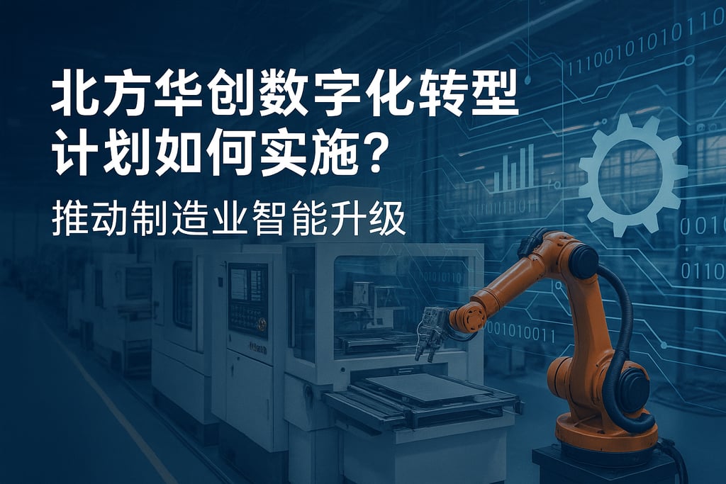 北方华创数字化转型计划如何实施？推动制造业智能升级