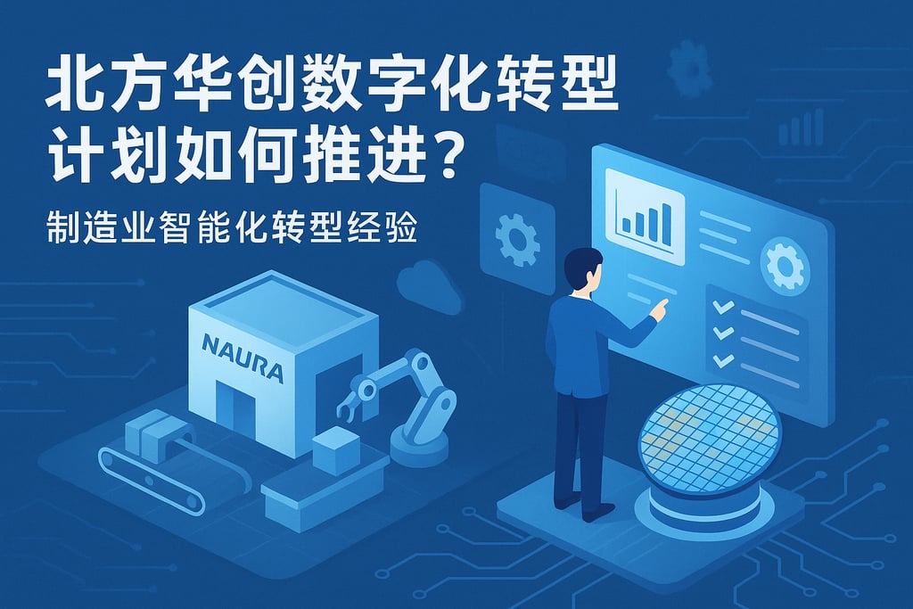 北方华创数字化转型计划如何推进？制造业智能化转型经验