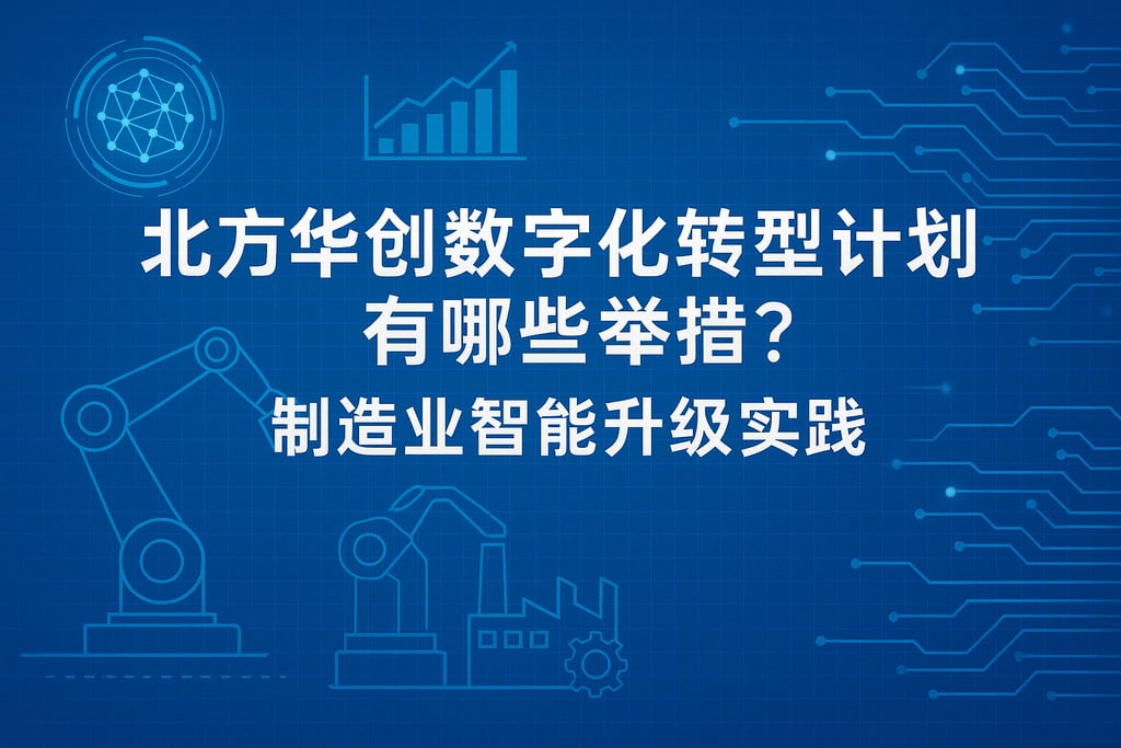北方华创数字化转型计划有哪些举措？制造业智能升级实践