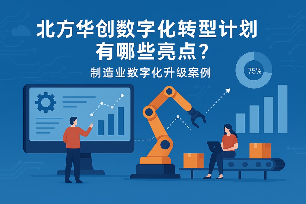 北方华创数字化转型计划有哪些亮点？制造业数字化升级案例
