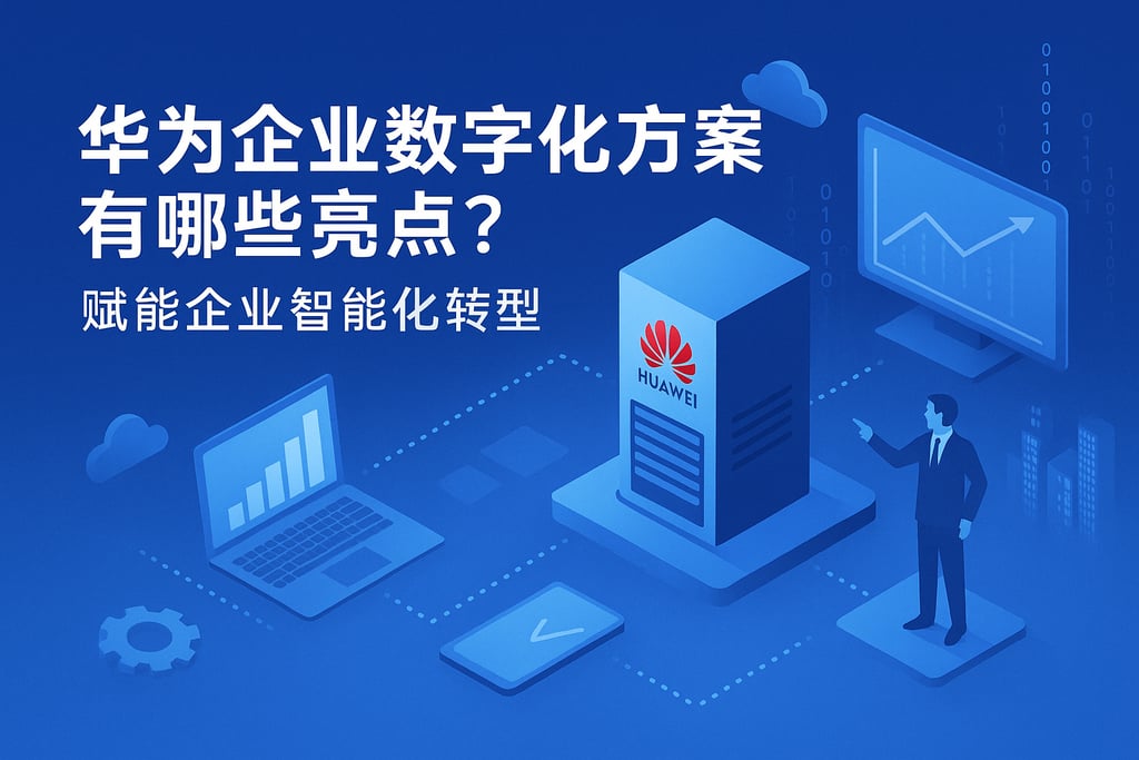 华为企业数字化方案有哪些亮点？赋能企业智能化转型