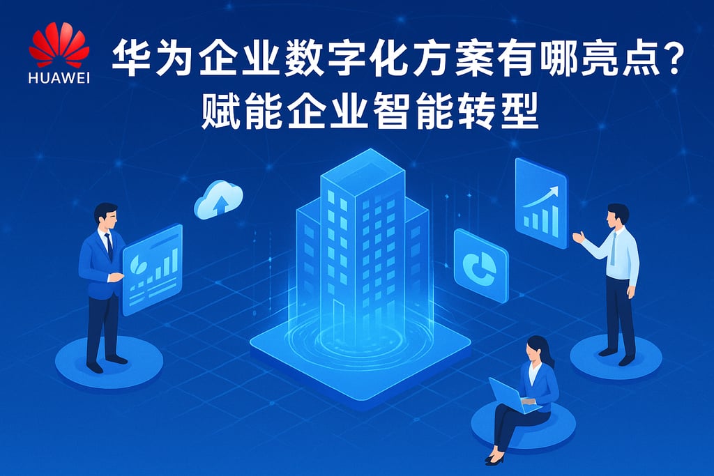 华为企业数字化方案有哪些亮点？赋能企业智能转型