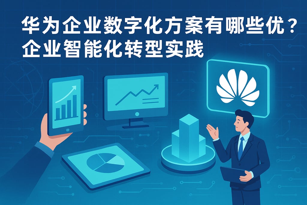 华为企业数字化方案有哪些优势？企业智能化转型实践