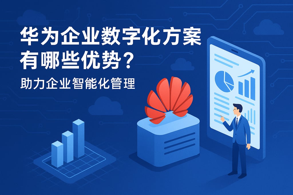 华为企业数字化方案有哪些优势？助力企业智能化管理