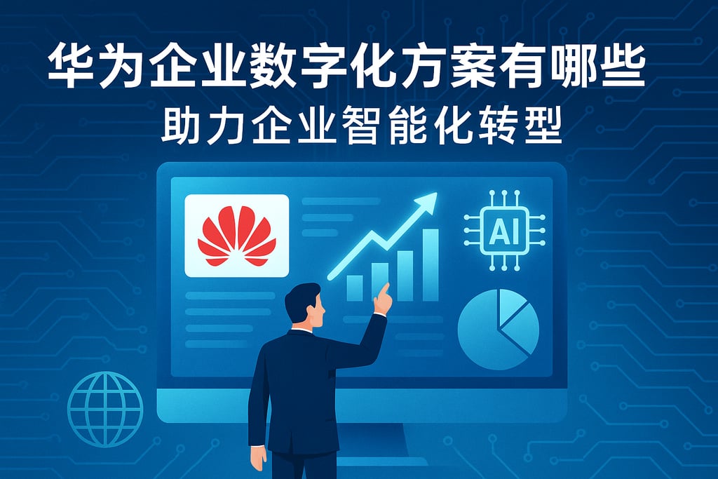 华为企业数字化方案有哪些优势？助力企业智能化转型