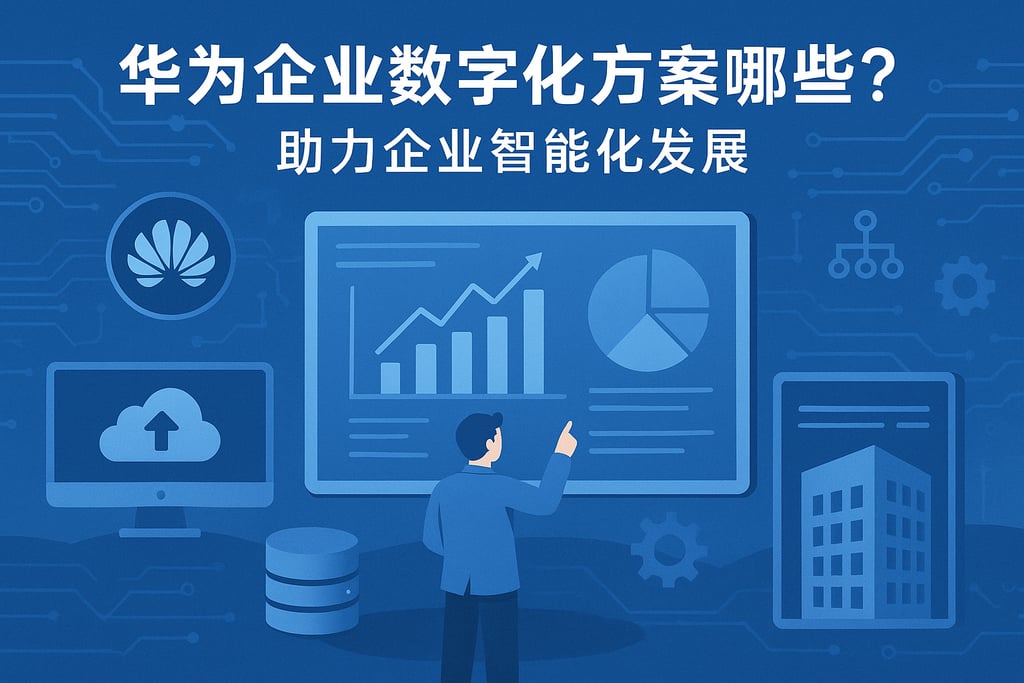 华为企业数字化方案有哪些？助力企业智能化发展