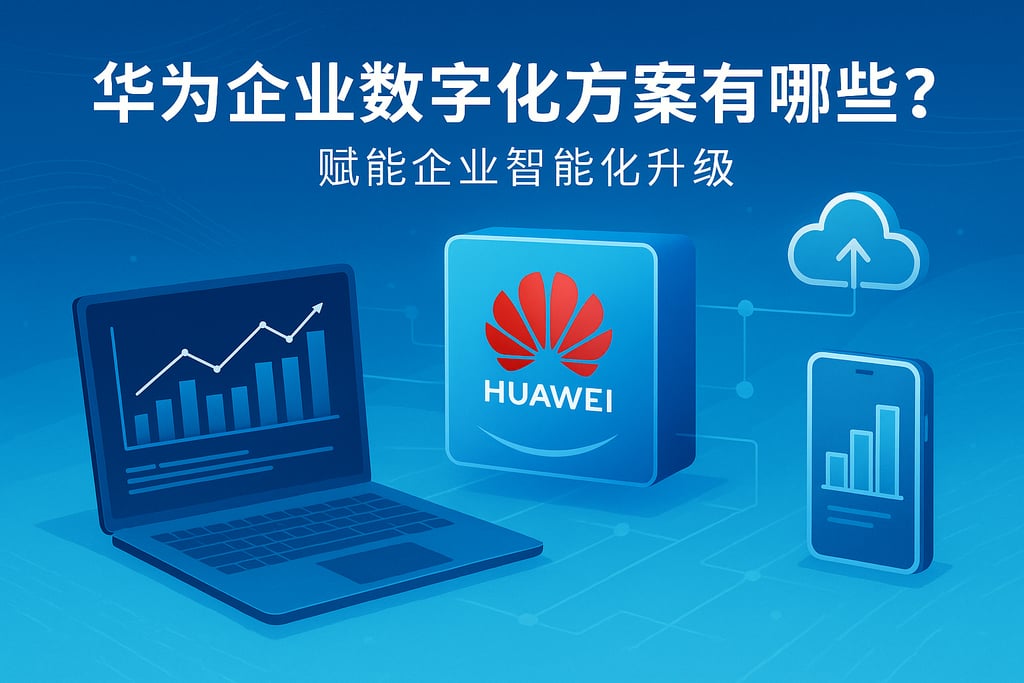 华为企业数字化方案有哪些？赋能企业智能化升级
