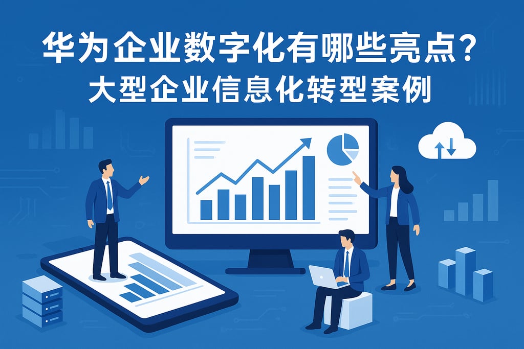 华为企业数字化有哪些亮点？大型企业信息化转型案例