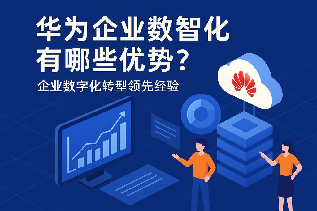 华为企业数字化有哪些优势？企业数字化转型领先经验