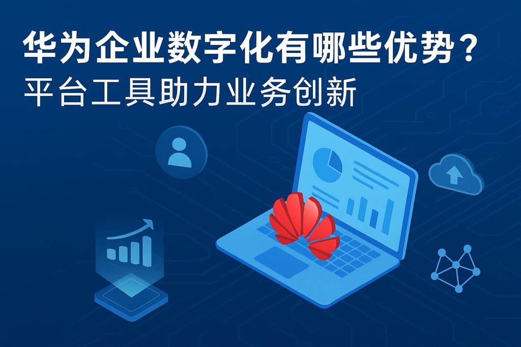 华为企业数字化有哪些优势？平台工具助力业务创新
