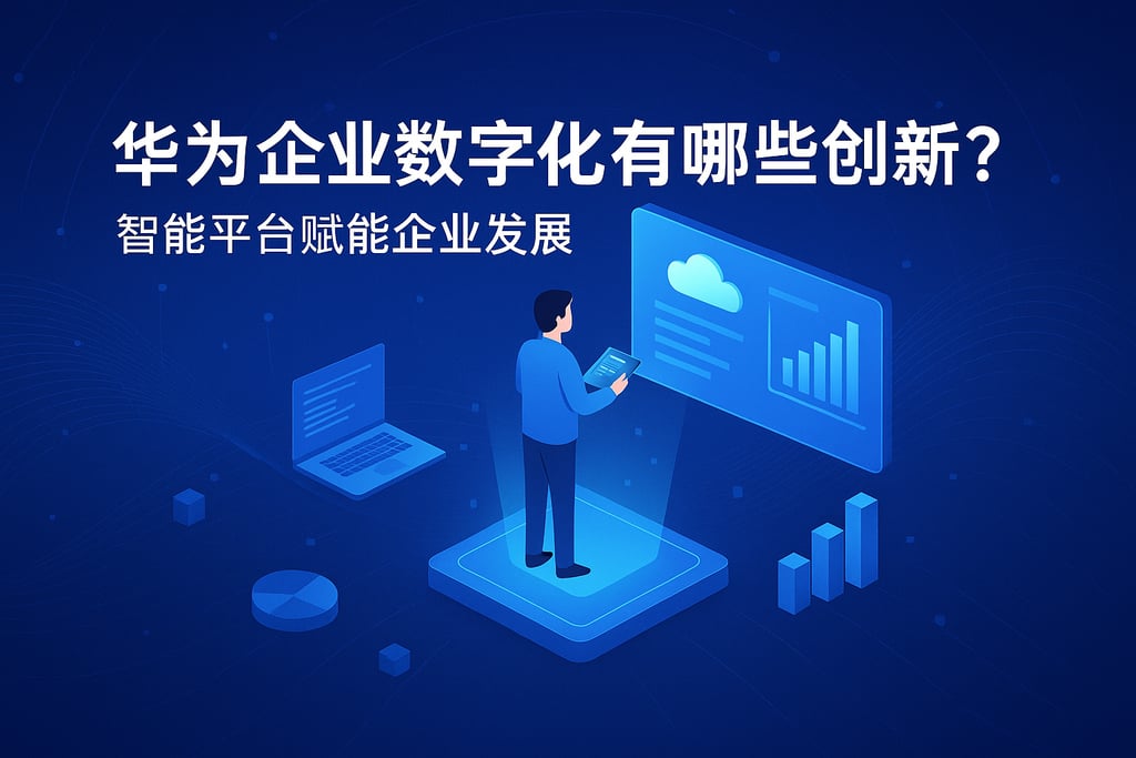 华为企业数字化有哪些创新？智能平台赋能企业发展