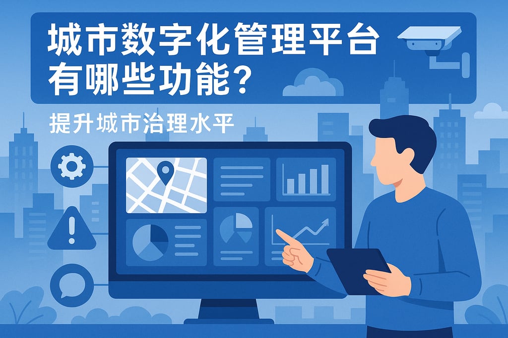 城市数字化管理平台有哪些功能？提升城市治理水平