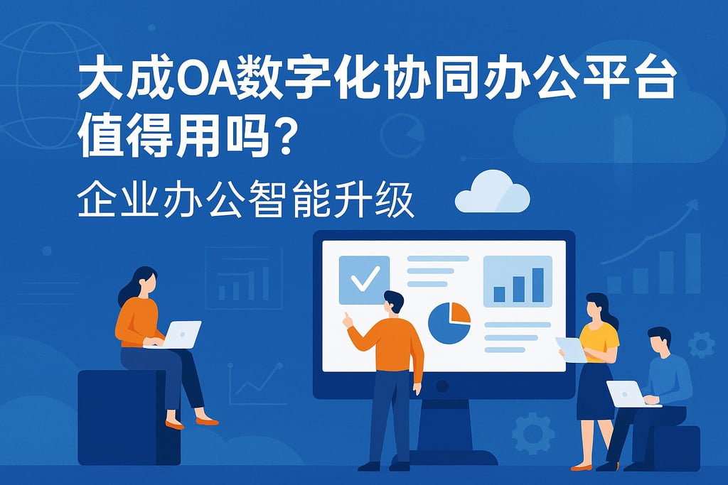 大成OA数字化协同办公平台值得用吗？企业办公智能升级