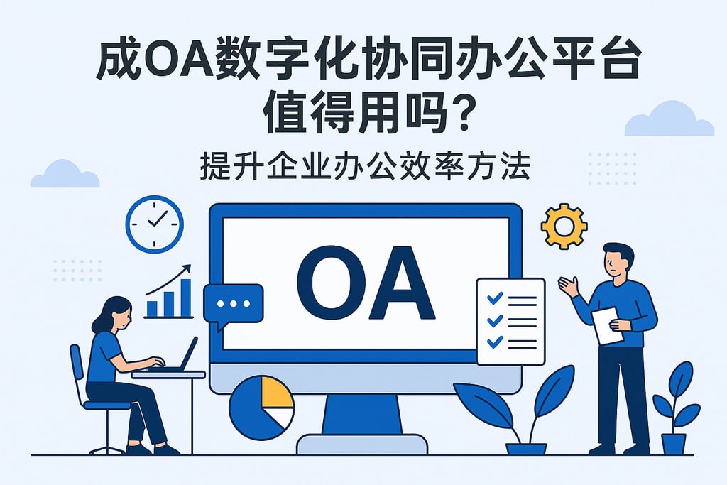 大成oa数字化协同办公平台值得用吗？提升企业办公效率方法