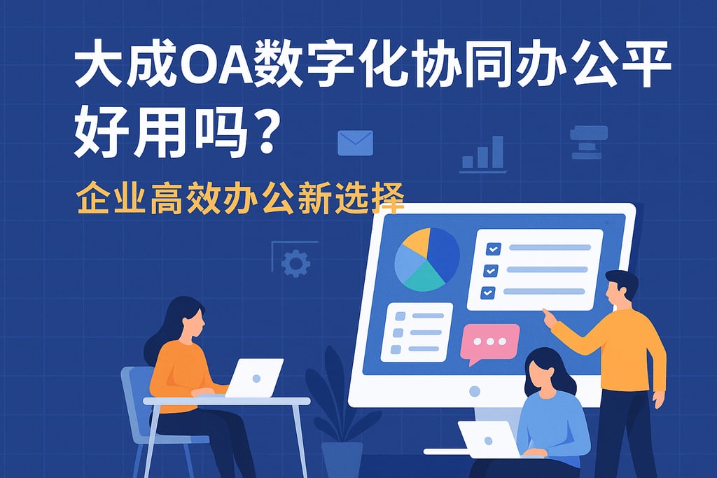 大成oa数字化协同办公平台好用吗？企业高效办公新选择
