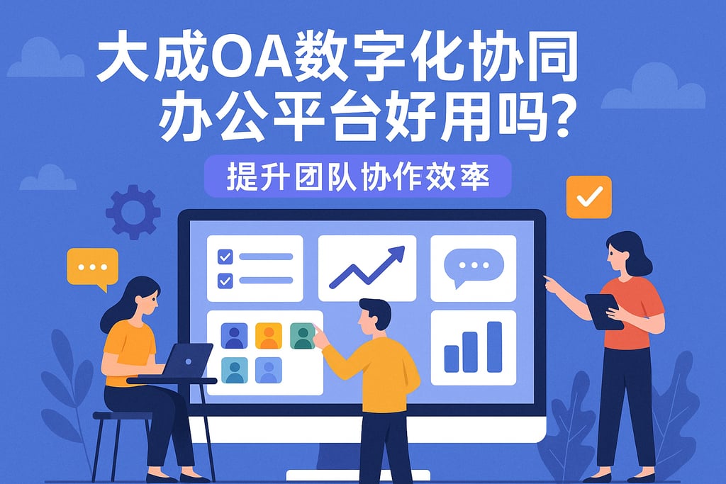 大成oa数字化协同办公平台好用吗？提升团队协作效率