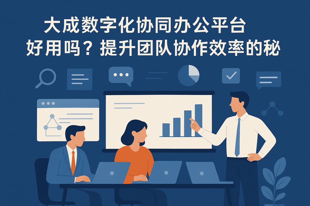 大成oa数字化协同办公平台好用吗？提升团队协作效率的秘诀