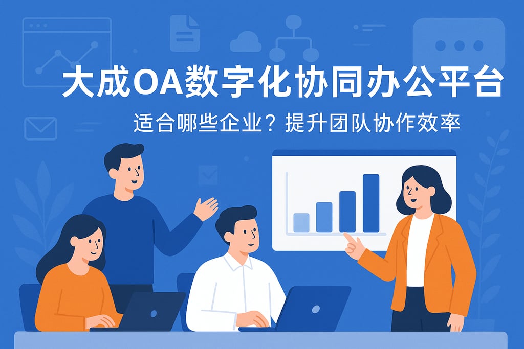 大成oa数字化协同办公平台适合哪些企业？提升团队协作效率