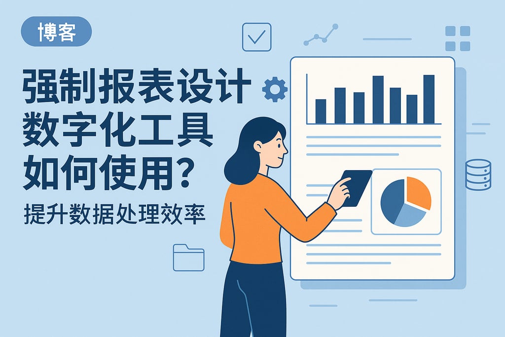 强制报表设计数字化工具如何使用？提升数据处理效率