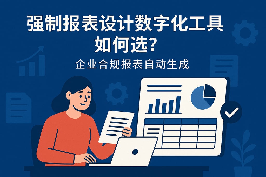 强制报表设计数字化工具如何选？企业合规报表自动生成