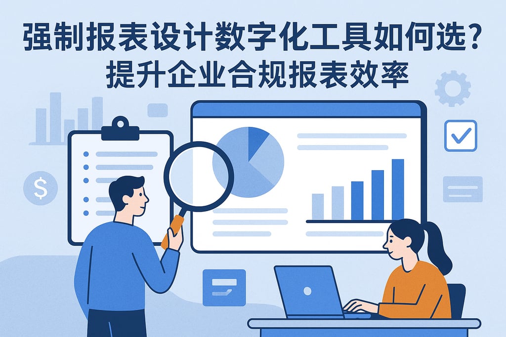 强制报表设计数字化工具如何选？提升企业合规报表效率