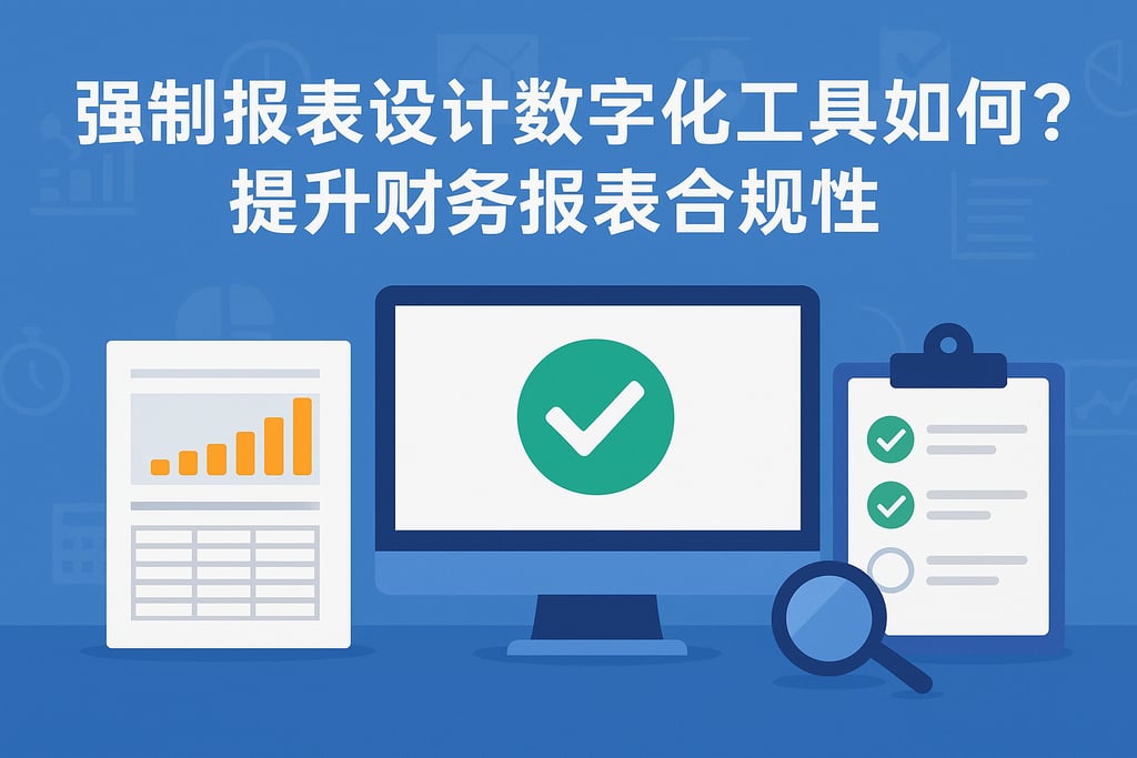 强制报表设计数字化工具如何选？提升财务报表合规性