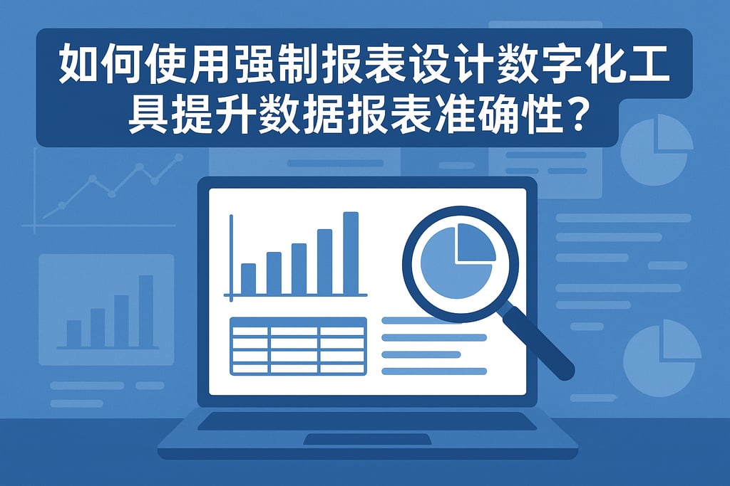 强制报表设计数字化工具怎么用？提升数据报表准确性