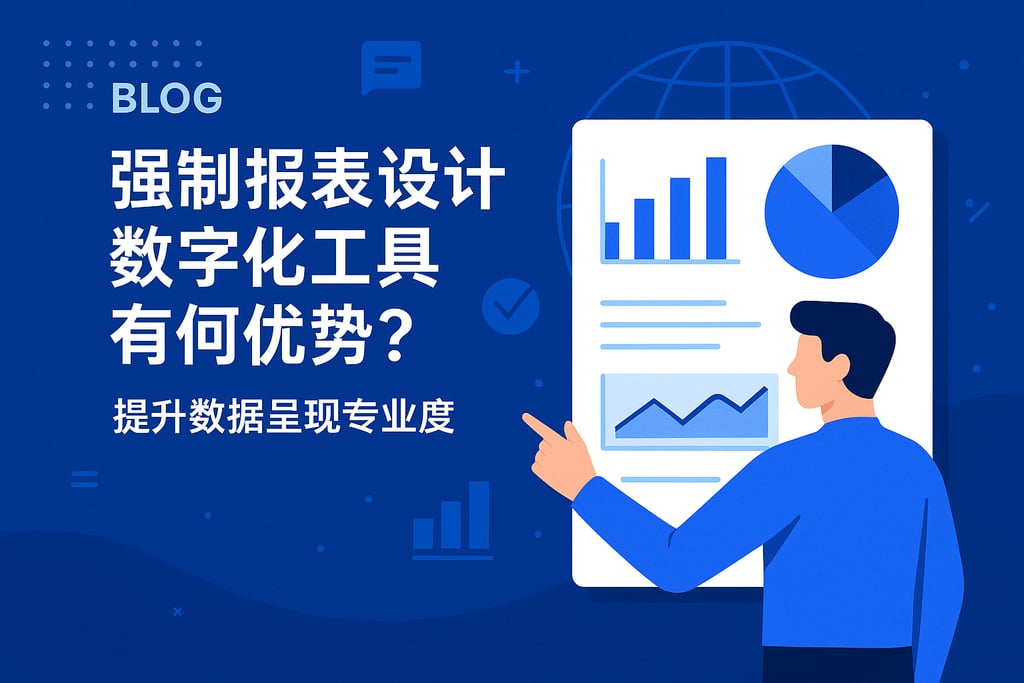 强制报表设计数字化工具有何优势？提升数据呈现专业度